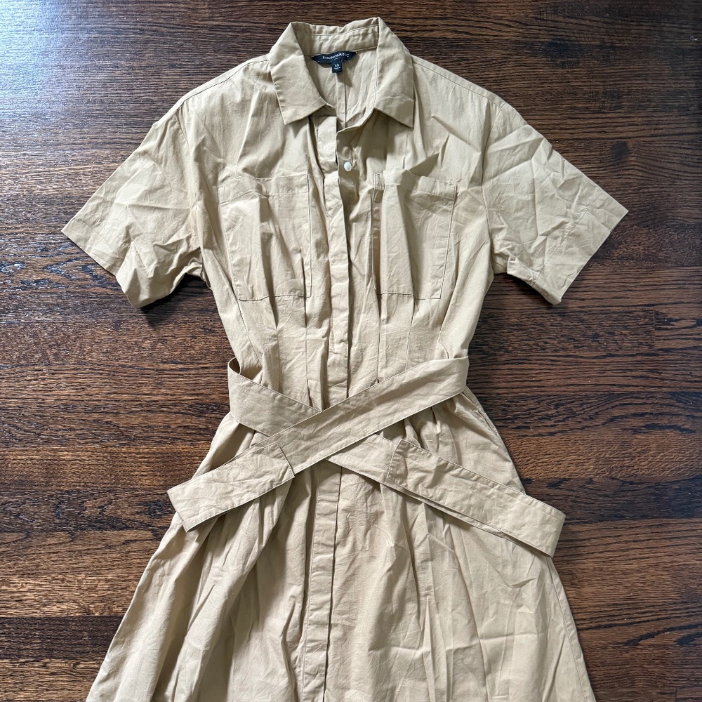 Banana Republic Poplin Midi Shirtdress